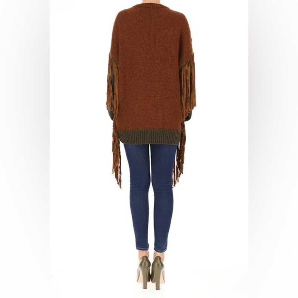 DSQUARED2
Fringes fluffy tartan panel wool jumper NWT - Picture 6 of 10